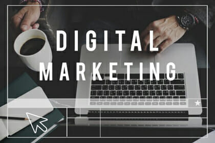 Digital Marketing Agency - laptop screen